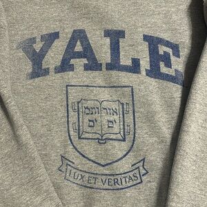 Yale gray crewneck